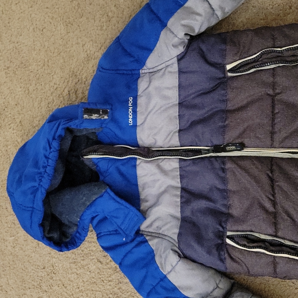 Boys london fog puffer jacket size 7